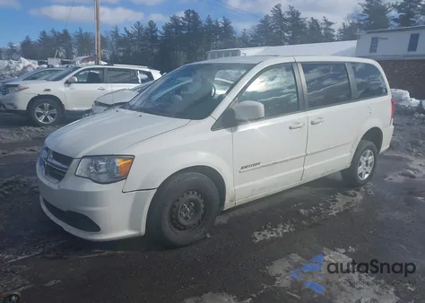 2012 Dodge Grand Caravan Sxt from USA, damaged, VIN 2C4RDGCG7CR274514